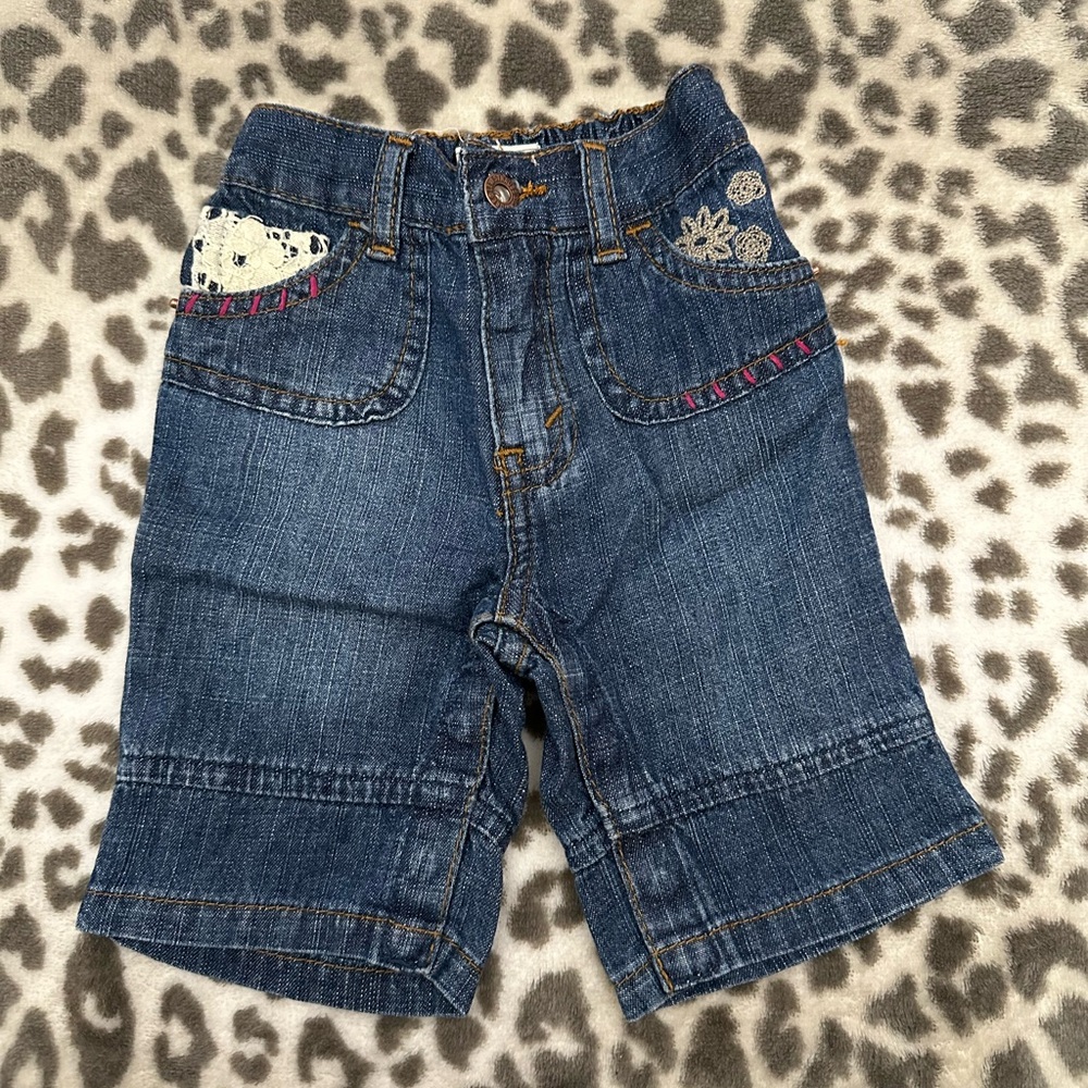 Levi Strauss Signature Denim Jeans in Blue Wash Size 12 months Girls